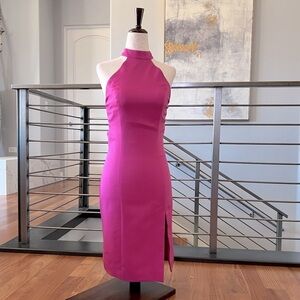 NBD Sugar Pine Bodycon Dress in Fuchsia